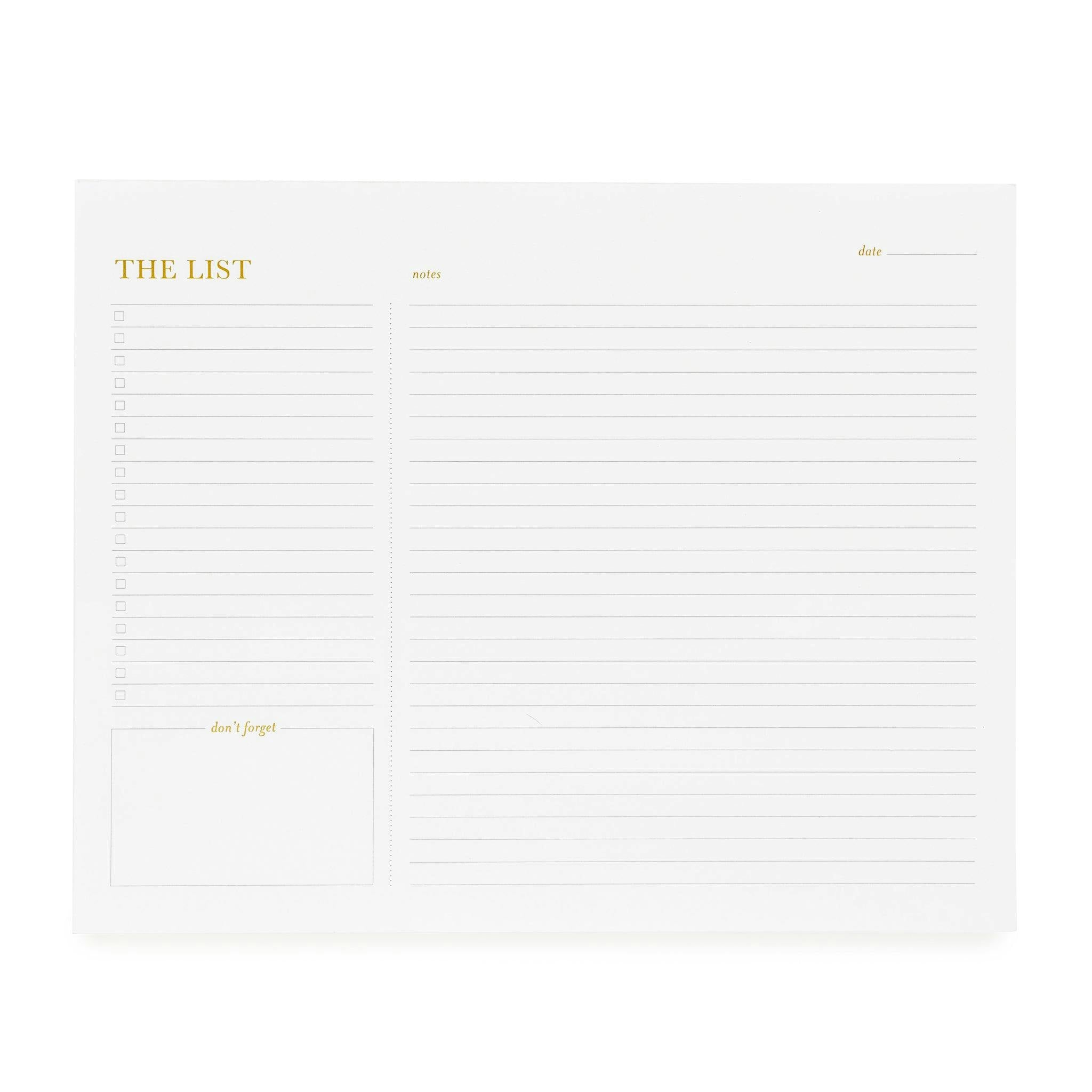 The List Pad