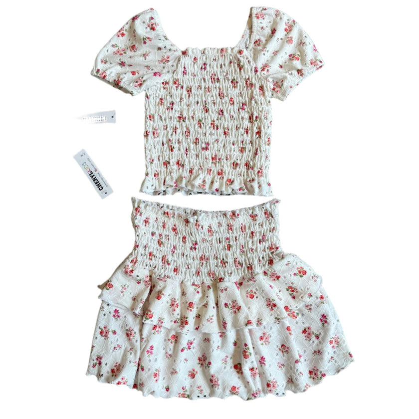 Girls Rib Bandage Dress