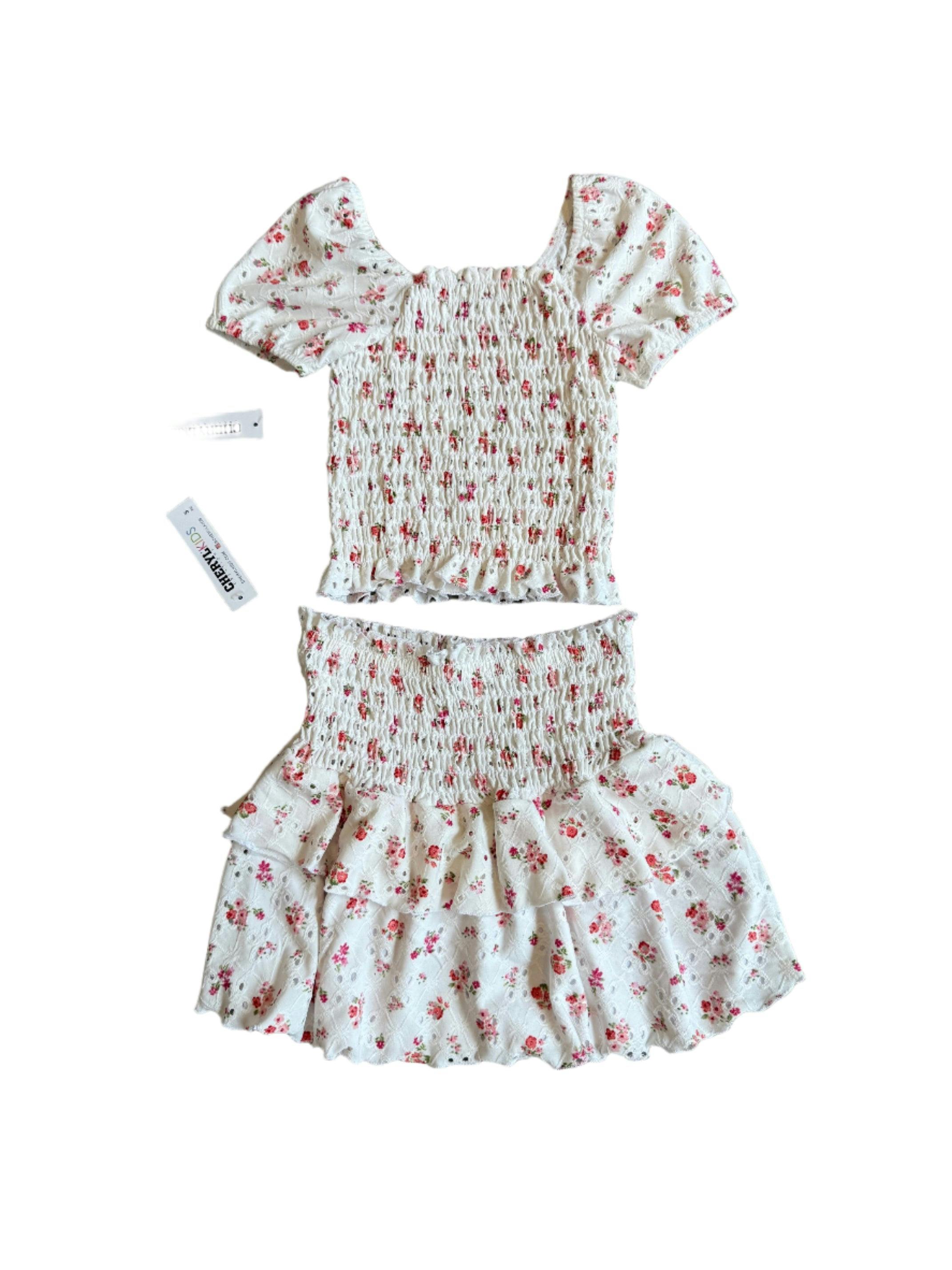Girls Rib Bandage Dress
