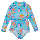 Sustainable Leg Frill Surf Suit