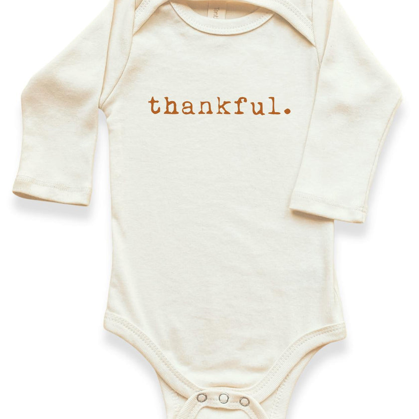 Thankful Organic Bodysuit Long Sleeve