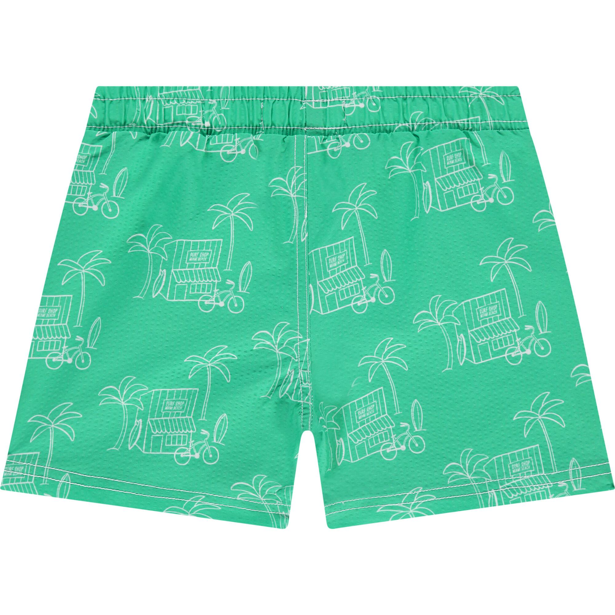 Surf Shop Graphic Swim Shorts