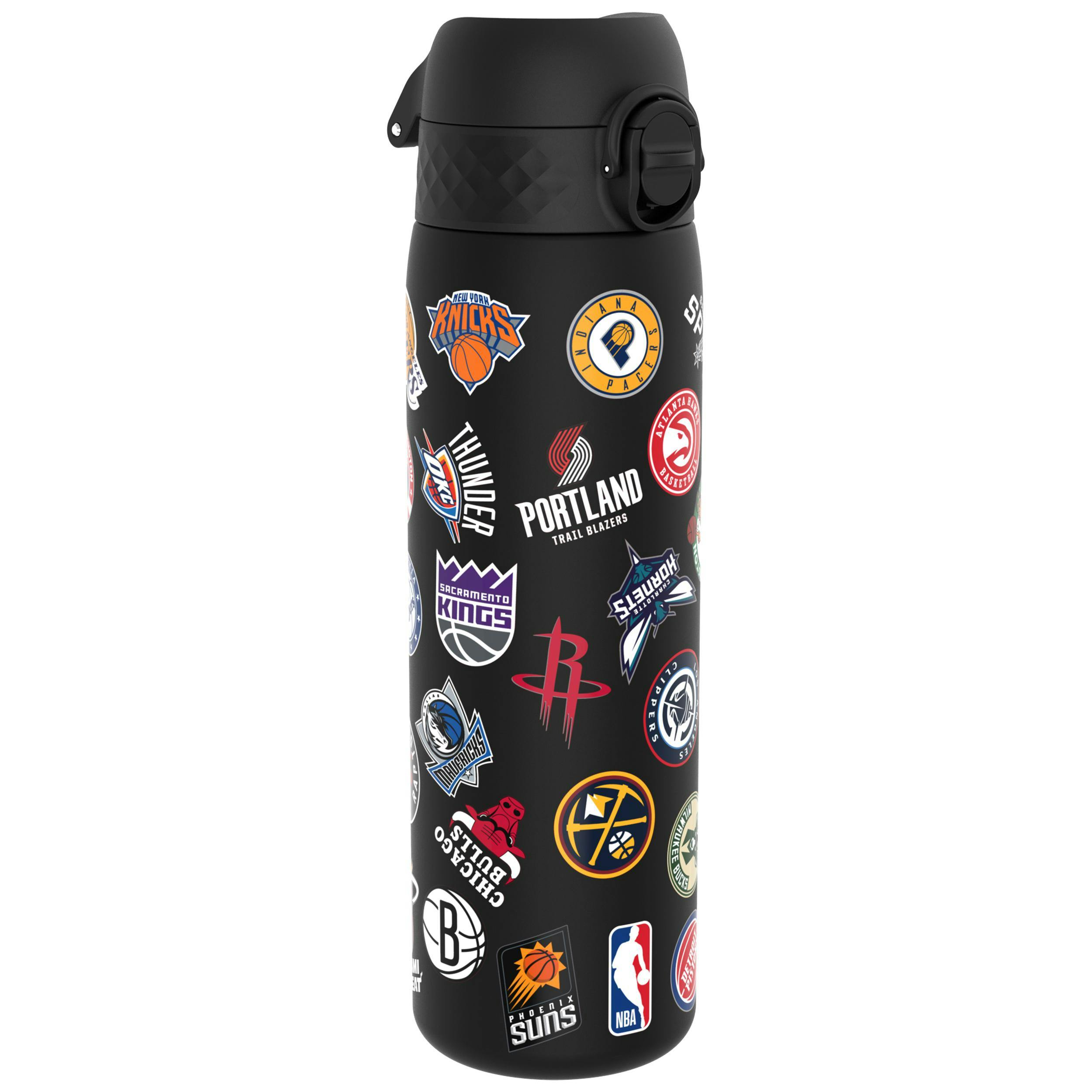 18oz - NBA x ION8 Sport Waterbottle - Recyclon Plastic, BPA Free - NBA Multi-Team