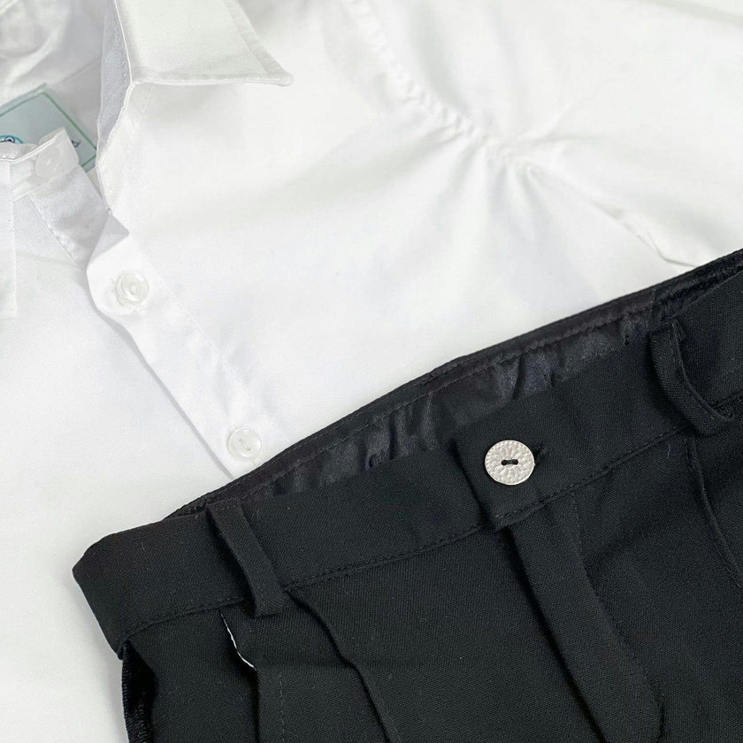 Tuxedo Shirt and Pants Set