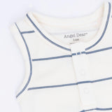 Vintage Stripe - Henley Shortie Romper