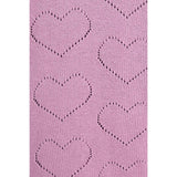 children's cotton sweater - blush hearts