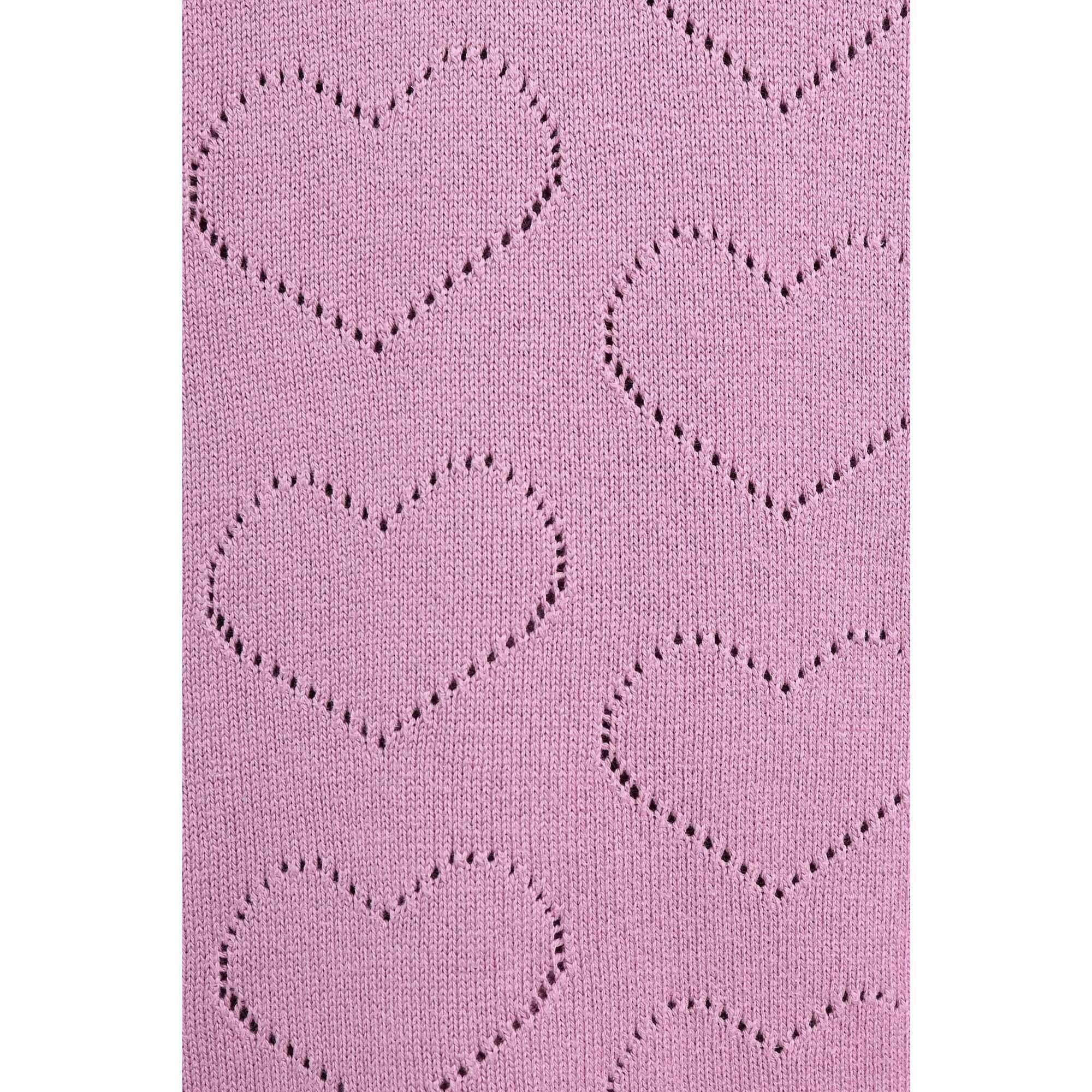 children's cotton sweater - blush hearts