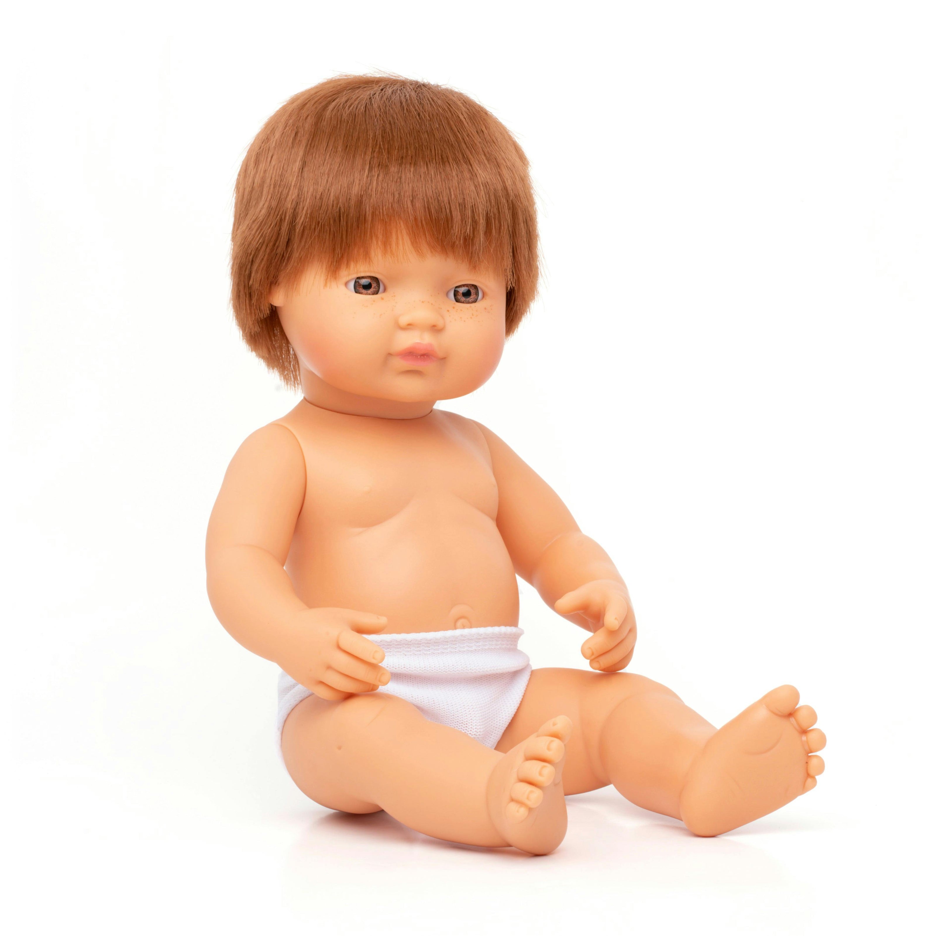 Redhead Boy Baby Doll - 15
