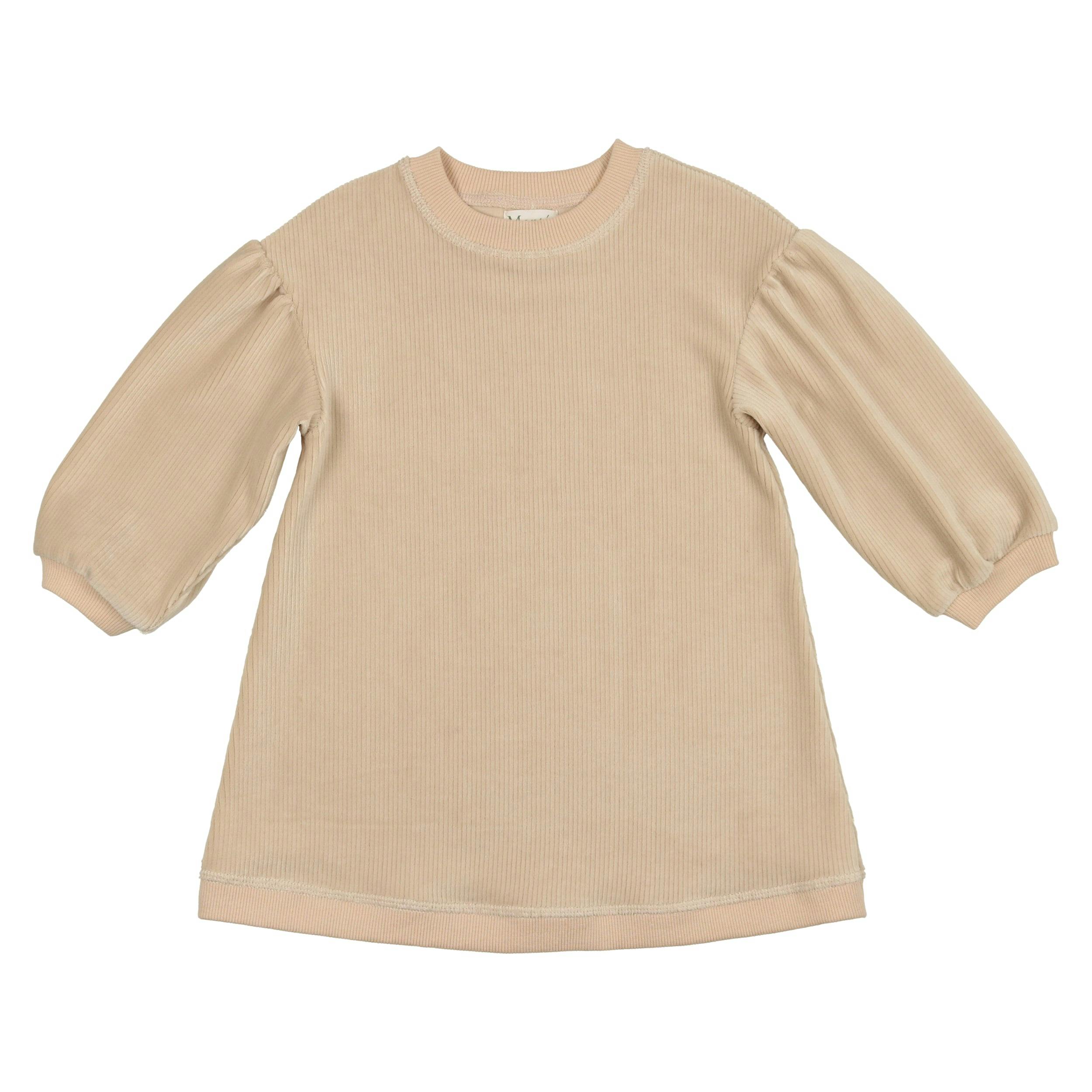 Corduroy And French Terry Dress