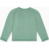 Sage Green Eden Cotton Baby Cardigan