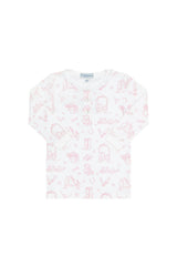 Pink Lone Star Toile Pajamas