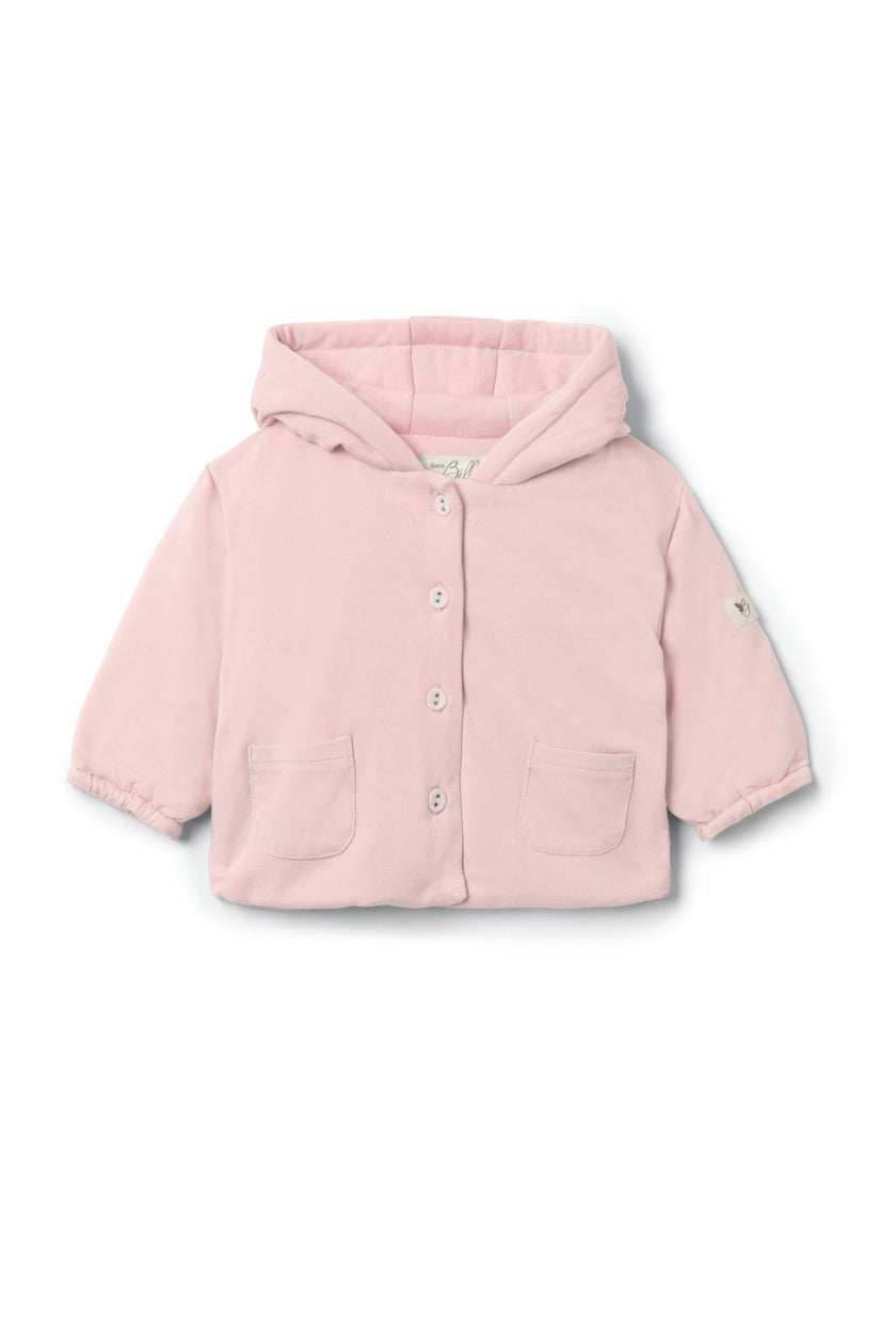 Pocket Puff Button Front Pockets Jacket