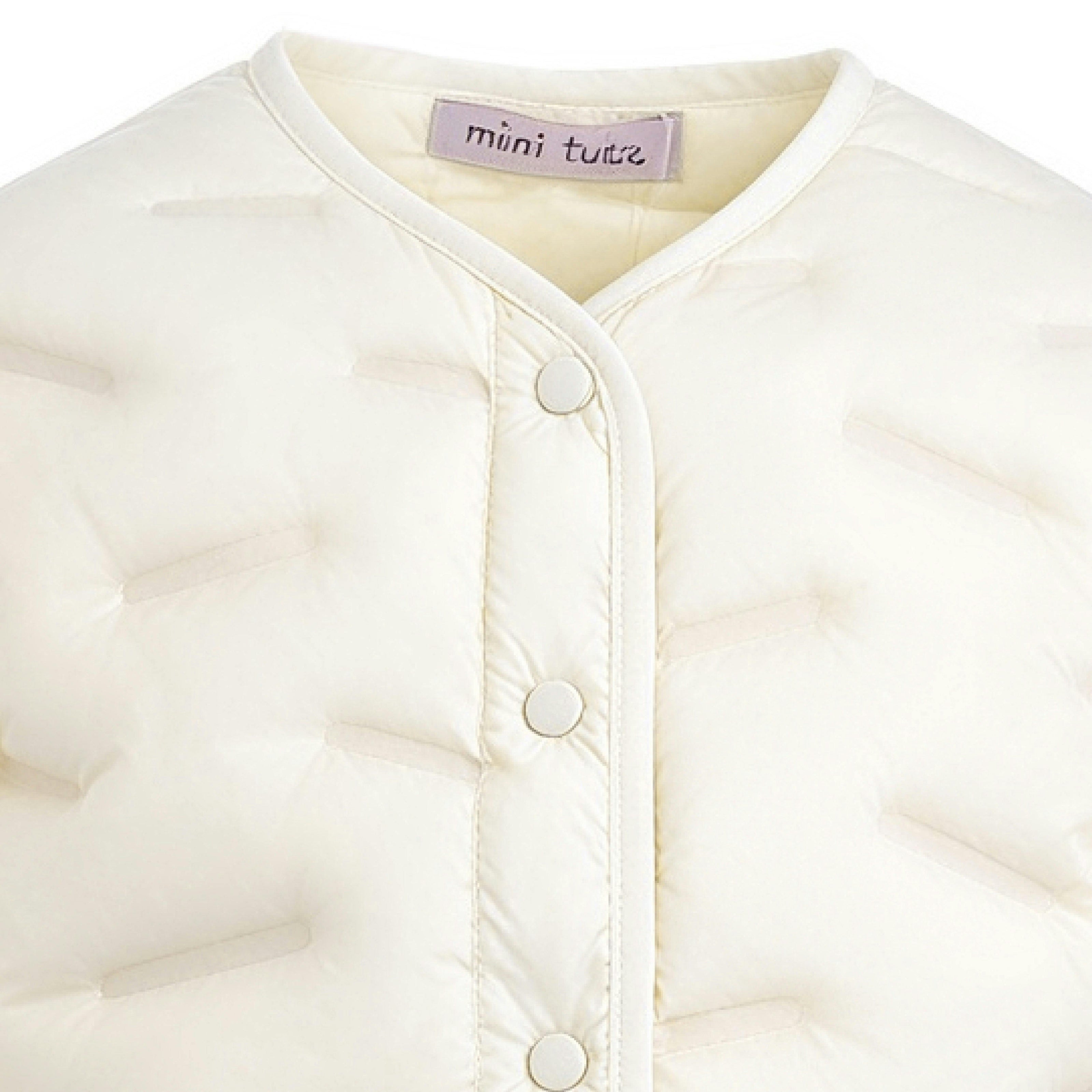 White Quilted Jacket