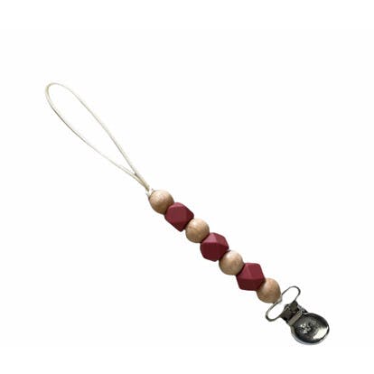 Petite Maya Pacifier & Toy Clip