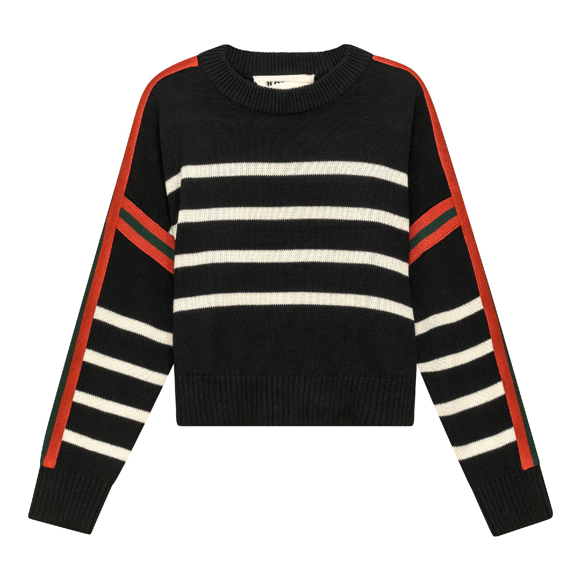 Cropped Drop Shoulder Sweater