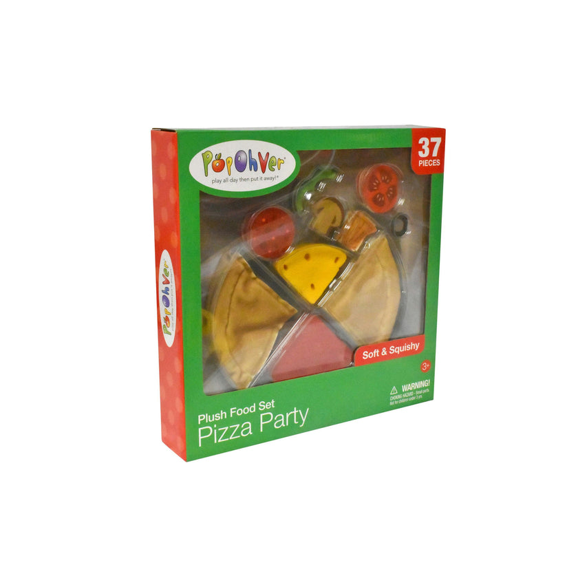 PopOhVer Deluxe Pots & Pans Set with Food Bundle