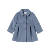 Baby Wool Coat Ocean