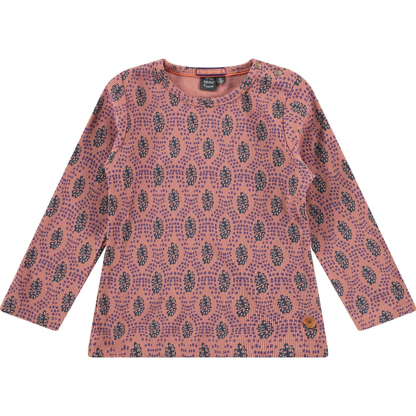Abstract Print Long Sleeve T-Shirt
