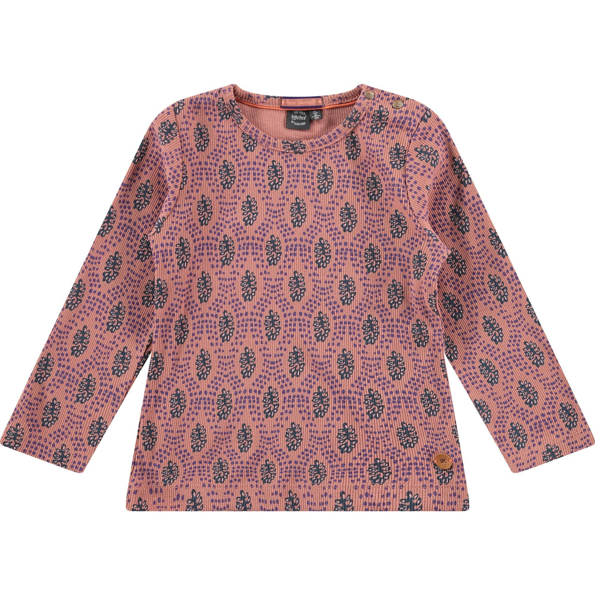 Abstract Print Long Sleeve T-Shirt