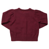 Girls Constance Sweater - Holiday Patches