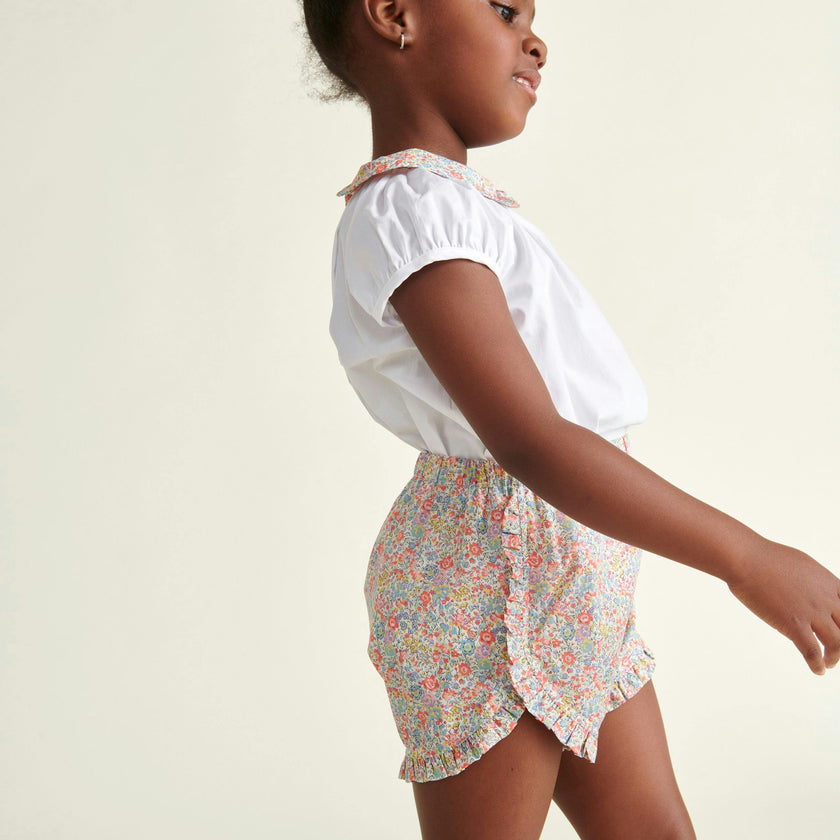 Made From Liberty Fabric Girls Shorts Lux