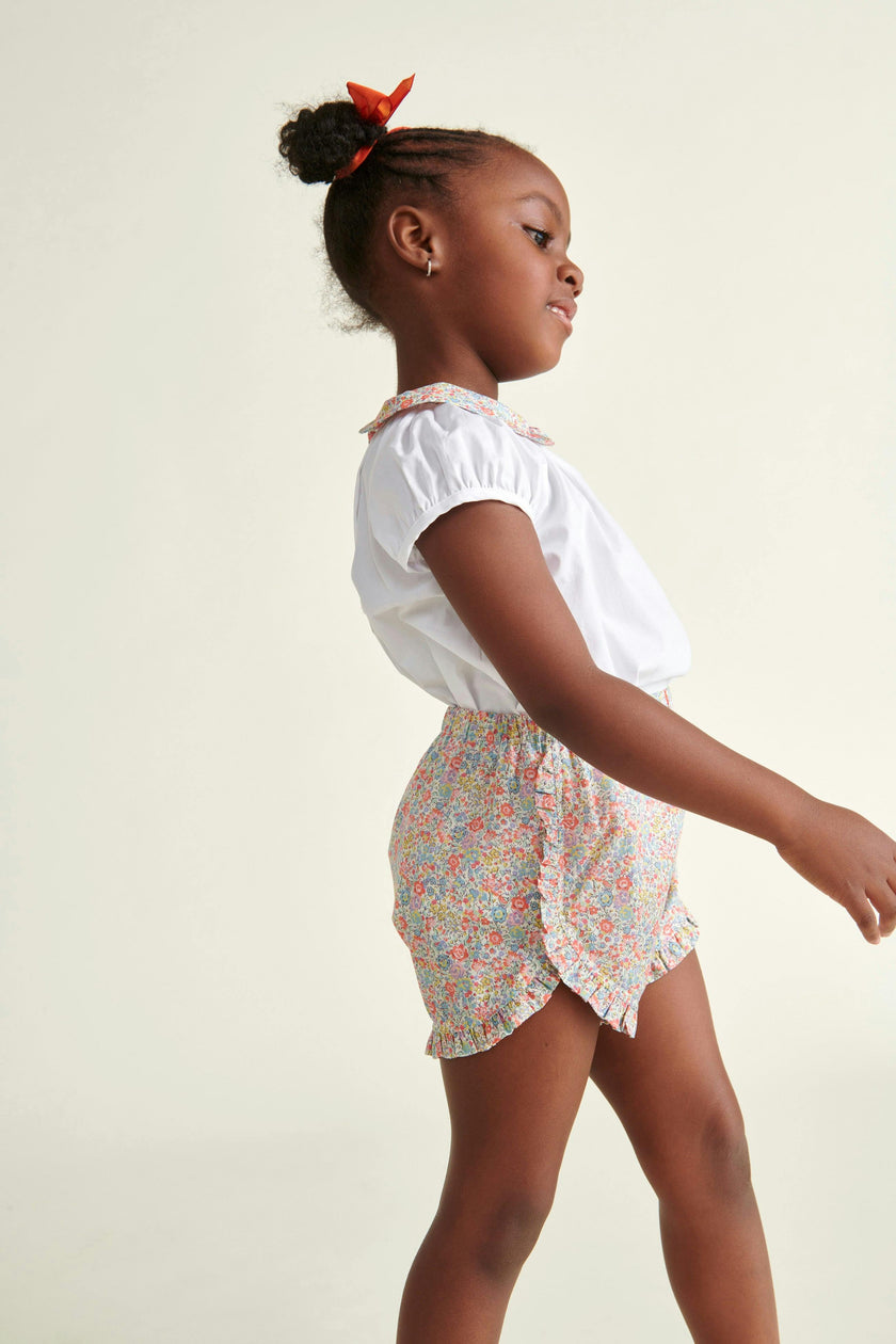 Made From Liberty Fabric Girls Shorts Lux