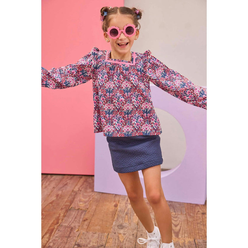 Quilted Mini Skirt