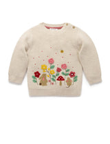 Woodland Jumper Wheat melange