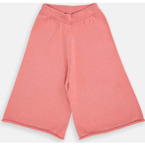Baby Girls My Boxy Cotton Rolled Edge Wide Leg Pants