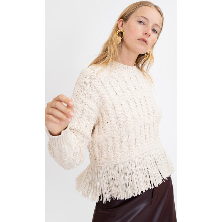 Women's Sally Sweater, Cream