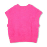 Pink Fluffy Knit Sweater
