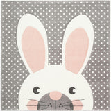 Carousel Kids Hopper Rug, Pink