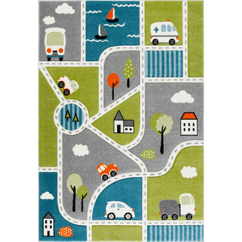 Carousel Kids 193 Medium Rectangle-1 Rug