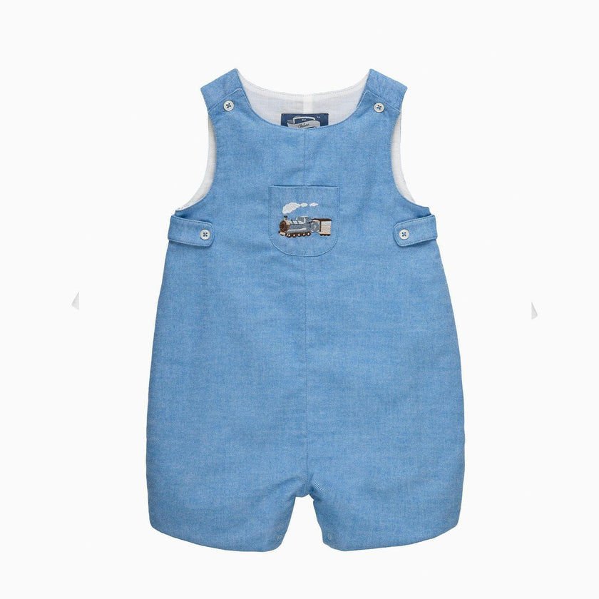 Baby Archie Romper in Steam Train