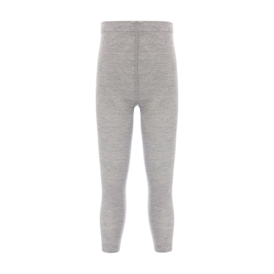 Gray Cotton Tights