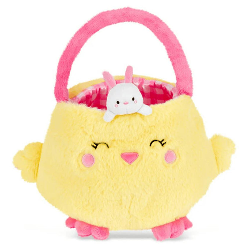 Hoppy Chick Basket Plush