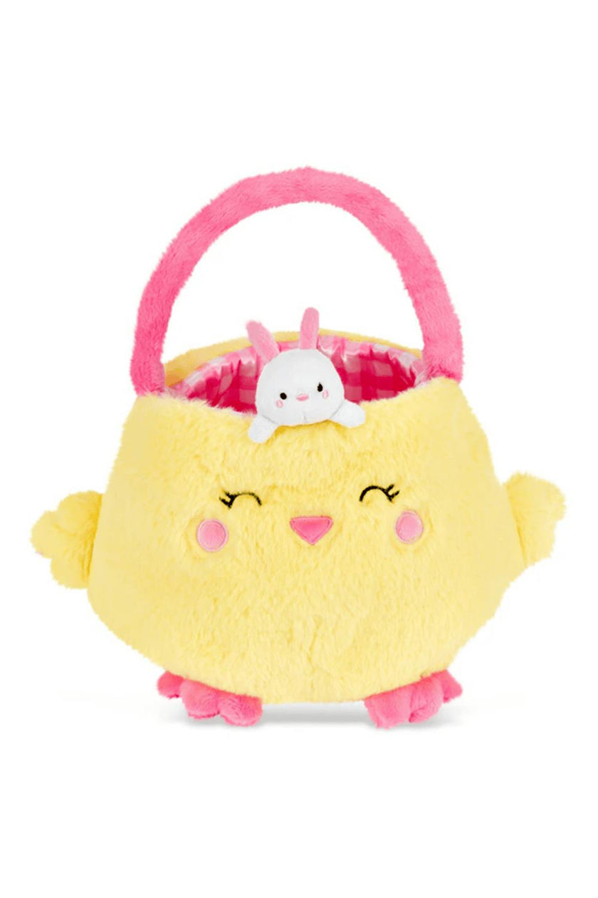 Hoppy Chick Basket Plush