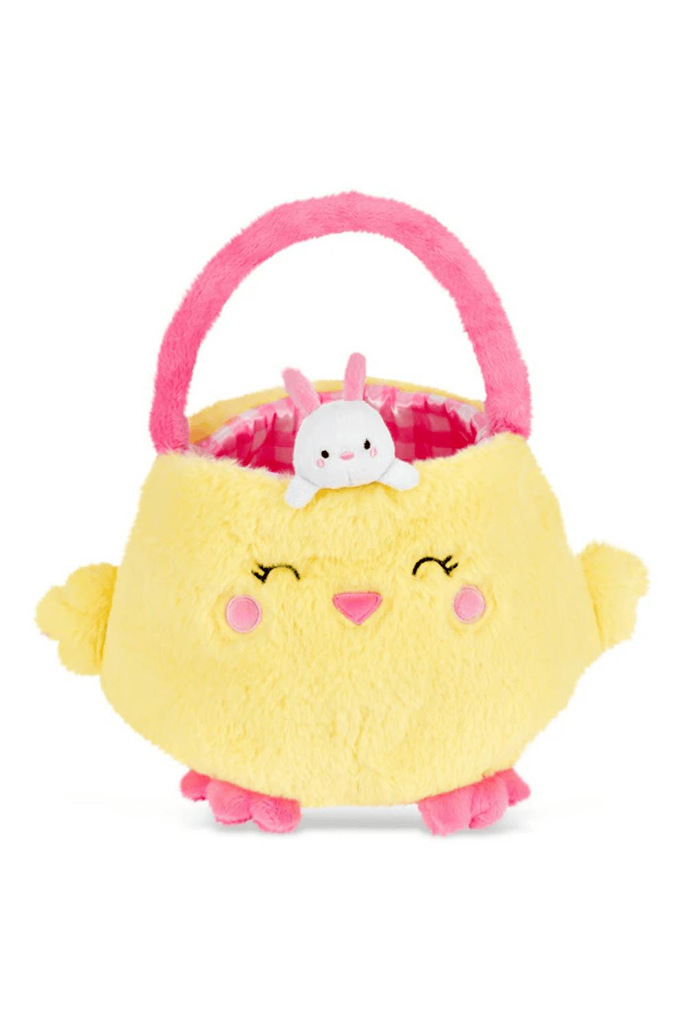 Hoppy Chick Basket Plush