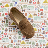 Suede Penny Loafer