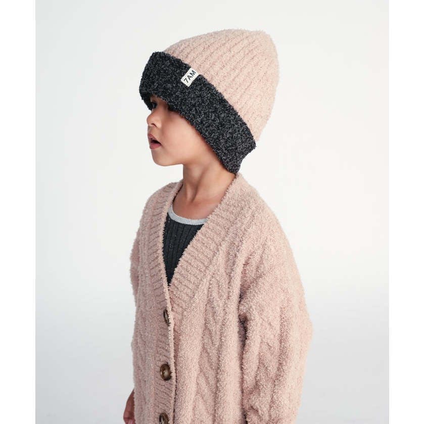 Baby 2-Tone Ribbed Beanie