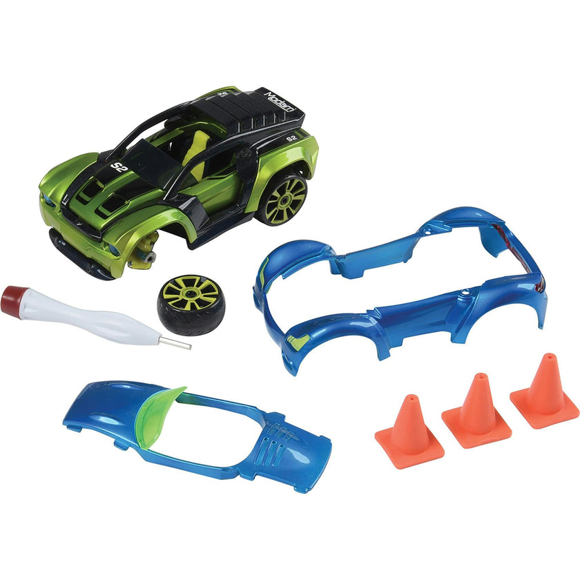 Modarri: S2 Muscle Car - Deluxe Single DIY Design & Build Toy Car