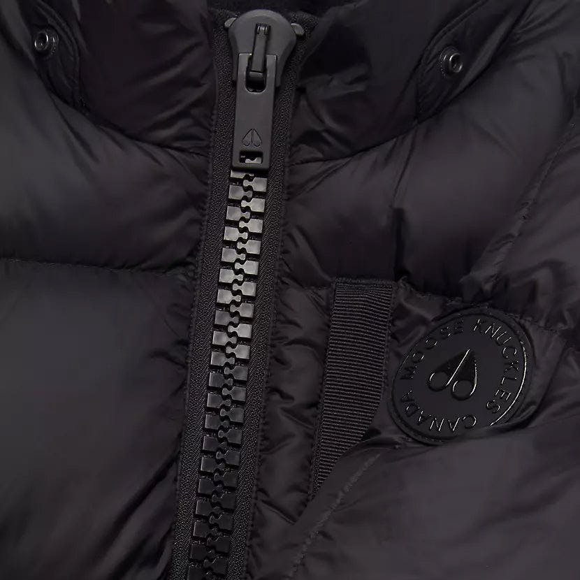 MOOSE KNUCKLES 125th Street Bomber Jacket - Black