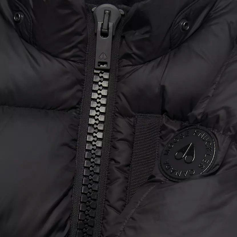 MOOSE KNUCKLES 125th Street Bomber Jacket - Black