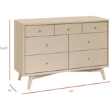 Palma 7-Drawer Wide Assembled Dresser (53")