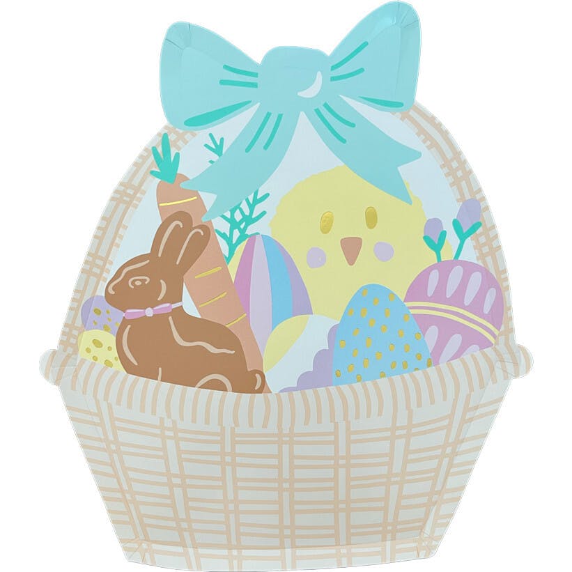 Easter Fun Large Basket Plates