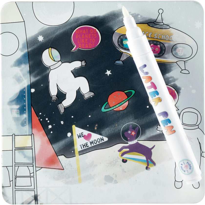 Space Water Pad and Pen