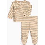 Riley 2 Piece Kimono Wrap Top and Pant Set