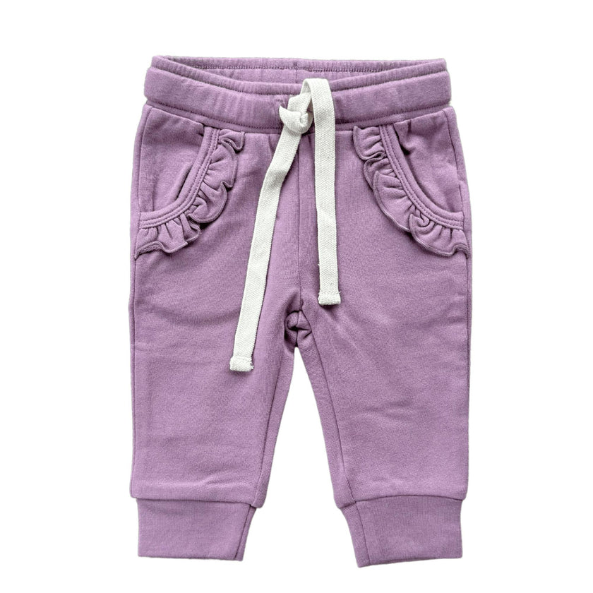 Girl's Joggers in Dusky Orchid