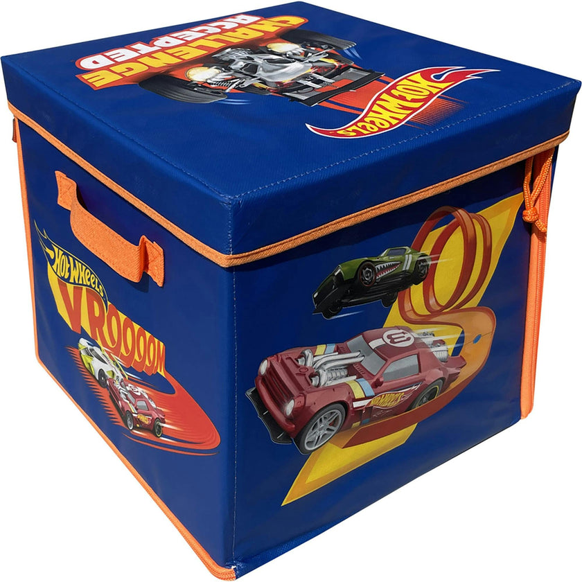 ZipBin Hot Wheels 300 Car Storage Cube & Playmat