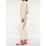 Mara Straight Mid Rise Instasculpt™ Ankle Jeans | Ecru